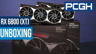 AMD Radeon RX 6800 und 6800 XT | Unboxing-Video vor dem Test