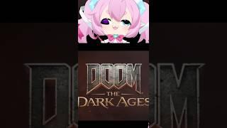 Chibi plays DOOM: The Dark Ages! #shorts #chibidoki #vtuber #ad