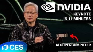 NVIDIA Keynote at CES 2025: Everything Revealed in 11 Minutes