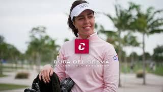 LPGA Tour Player Georgia Hall wears Duca del Cosma Golf shoes