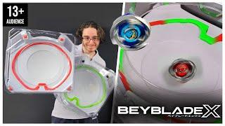 WOW XTREME DASH!! NEW Beyblade X XTREME STADIUM BX-10 / BX-00 REVIEW!!