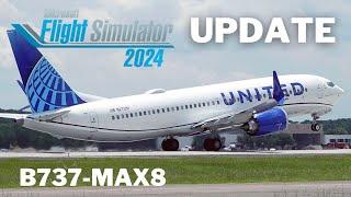 *NEW Update* Microsoft Flight simulator 2024  | B737 MAX 8 | KSFO - KSAN