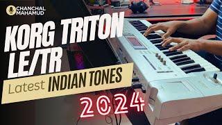 KORG Triton Le/Tr Latest indian tones 2024 || Superb Depth || Best Indian tones