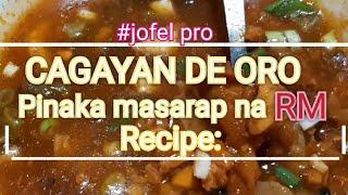 Cagayan de oro Best RM RECIPE