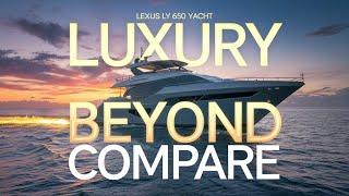 The Lexus LY 650 Yacht A Luxury Beyond Compare