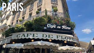 パリ老舗カフェ巡り、CAFE DE FLORE, CAFE DE LA PAIX, Les Deux Magots　有名人気カフェに行って見ました。