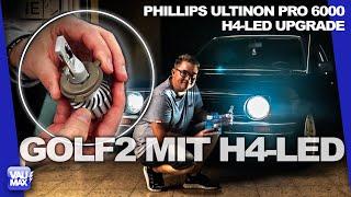 LED Licht für Käfer bis Golf 2 – Legales Philips H4-LED-Licht im Test + Einbau // VauMaxTV Review