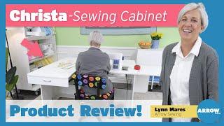 Christa Sewing Cabinet Review - The Quilter's Dream Workspace!