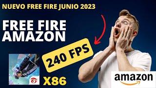 NUEVO FREE FIRE AMAZON JUNIO 2023 #freefire #x86freefire