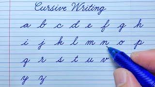 Cursive Writing a to z | Cursive abcd | Cursive Handwriting | Cursive Writing abcd | Small Letters