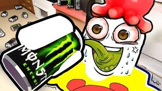 学校に行きたくないからエナジードリンクを飲みまくるロブロックス【 Roblox 】
