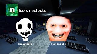 nico’s nextbots - small content update jumpscares (humanoid and executable)