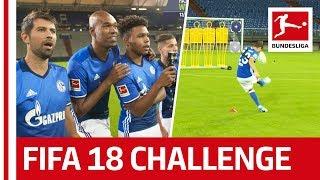 Naldo, Coke, McKennie & Co. - EA SPORTS FIFA 18 Bundesliga Free Kick Challenge - FC Schalke 04