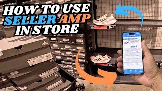 How to Use Seller Amp Live IN STORE Shopping with a REAL Seller - Amazon FBA