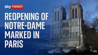 Reopening of Notre-Dame Cathedral marked in Paris