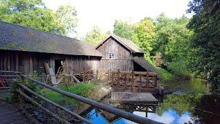 Huttla water mill & saw mill in Sweden