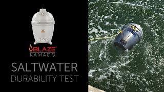 Blaze Kamado Saltwater Durability Test | The Best Charcoal Grill for a Boat!