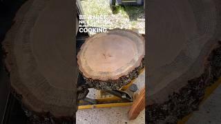 Live Edge End Grain Cutting Board From Red Oak