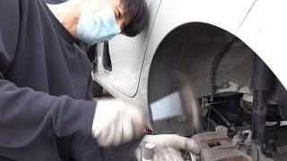 12,000원으로 하는 올뉴모닝 리어 브레이크 패드 교체