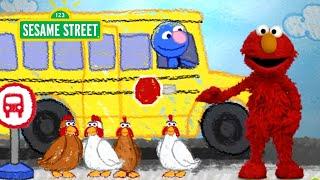 Sesame Street: Wheels on the Bus Songs with Elmo & Friends!