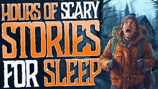 4+ Hours of Black Screen Horror Stories for SLEEP | Soothing Sound Effects | Ultimate Compilation