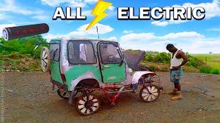 African Homemade Electric Cars