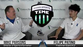 Titan Sports Time with men's basketball player Felipe Patino