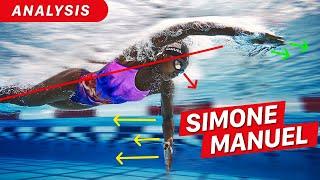 Simone Manuel Freestyle Stroke Analysis