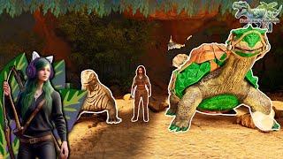 Surrounded By Large Carnivores!  | Ark Survival Ascended The Center #arksurvivalascended #playark