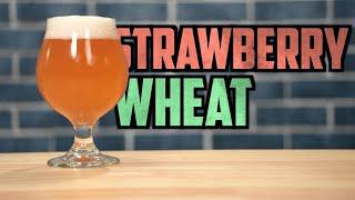 Strawberry Wheat - Brewing On The Farm