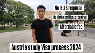 Austria study Visa process (2024)