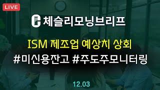 [체슬리모닝브리프] 제조업PMI 예상치 상회. 주도주 모니터링 [24/12/03]