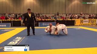 NUNO MARTINS vs VICTOR RODRIGUES 2018 World Master IBJJF Jiu Jitsu