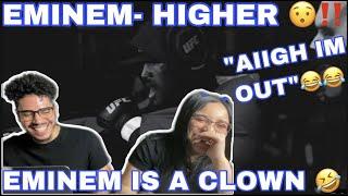 EMINEM- HIGHER (REACTION)(BEASTED MAN !!!) [LLCOOL J INSPIRED EMINEM]