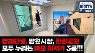 서울 마포구 망원동 투자가치 최고! 한강공원에서 조깅하세요 / 9009