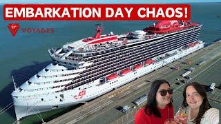 Virgin Voyages - Resilient Lady Day 1 - Embarkation, Grog Walk, PJ Party and Razzle Dazzle