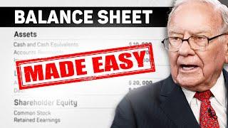 How Warren Buffett Analyzes a Balance Sheet in Seconds