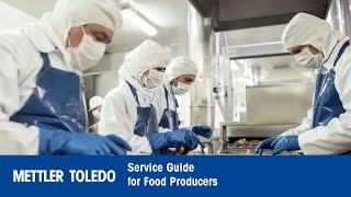 Service Guide for Food Producers - METTLER TOLEDO Industrial - en