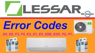 Lessar Air Conditioner All Error Codes And Solution Troubleshooting Urdu/Hindi