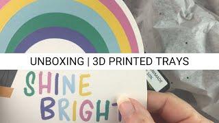 Diamond Painting - Unboxing | 3D Printed Trays from Munimade & My 3D Designs