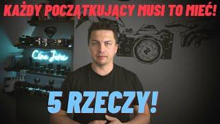 5 RZECZY KTÓRE MUSISZ MIEĆ! | Akcesoria Fotograficzne | #FOTOGRAFIA | Podstawy Fotografii