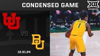 Utah vs. #25 Baylor Condensed Game | 2024-25 Big 12 Men's Basketball