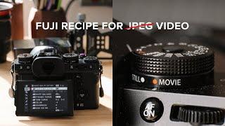 A Fujifilm Film Simulation Recipe for Video (X100VI, XT5, XS20)