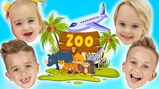 Vlad and Niki - Family trips to the Zoo and Amusement park for kids