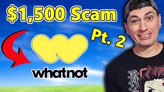 Whatnot Doesn't Ban Pokemon Card Scammers?! $1500 Scam Cover Up