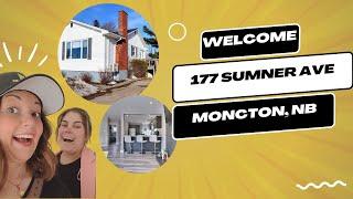 HOME FOR SALE: 177 Sumner Ave, Moncton NB | 2bed, 2bath | under 300k | Home tour