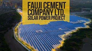 12.5 MW Solar Power Plant at Fauji Cement