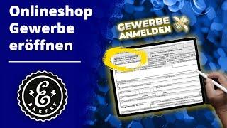 Onlineshop Gewerbe anmelden - Recht , Steuern und Finanzen im Überblick | Onlinehandel Tutorial