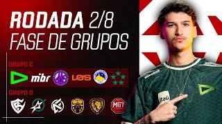 COPA MOBILE GWL - GRUPOS C x D - ESTREIA - Free Fire