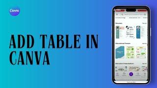 How to Add Table in Canva! (Easy 2023) I Net Nimble